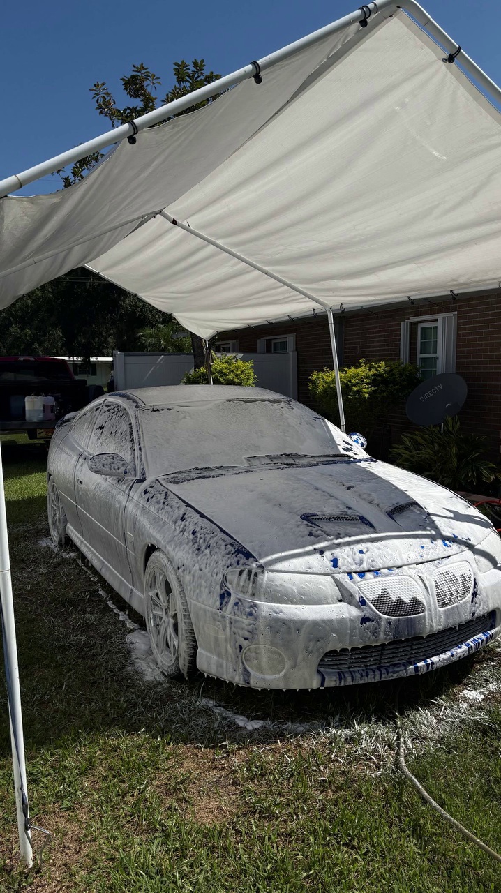 Dark Sedan Canopy Foam