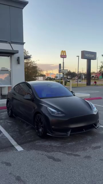 Tesla Matte Black Parking